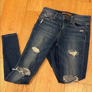 Distressed Blue Women's Jeans